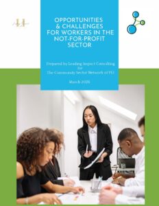 COVER IMAGE Opportunities & Challenges for Workers in the Not-For-Profit Sector 2026